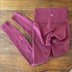 Lululemon high-waisted leggings